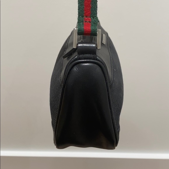 Gucci Denim Web Pochette - Picture 7 of 16